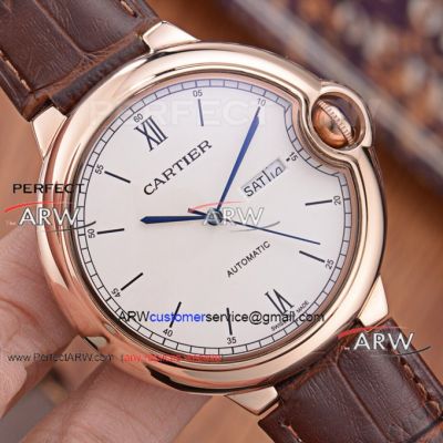 Perfect Replica 43mm Cartier Top Grade Automatic Watch